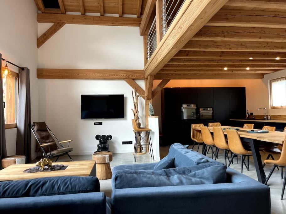 Megeve Demi Quartier Chalet 12 P Exterior foto