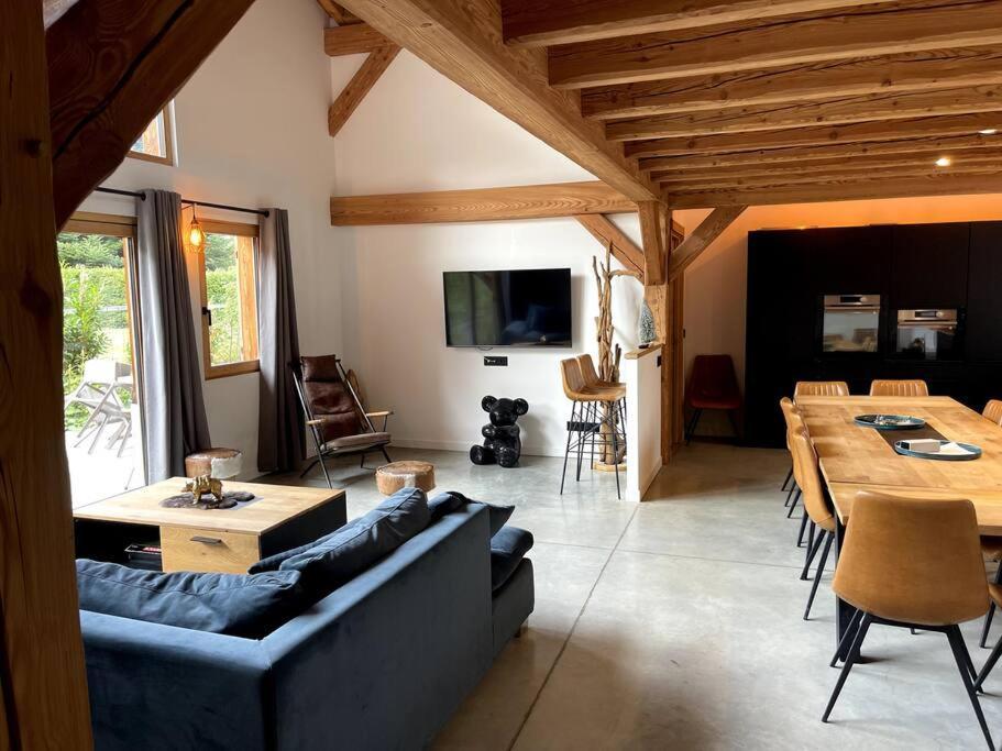 Megeve Demi Quartier Chalet 12 P Exterior foto