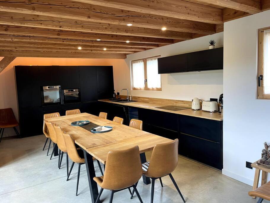 Megeve Demi Quartier Chalet 12 P Exterior foto